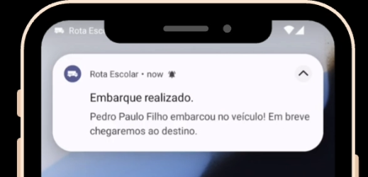 Notificação push geofencing